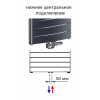 Вертикальный биметаллический радиатор Rifar Convex 500 - 22 секции нижнее центральное подключение RCV50022