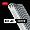 Стальной трубчатый радиатор Rifar Tubog 2180 - 4 секции боковое подключение TUB 2180-04